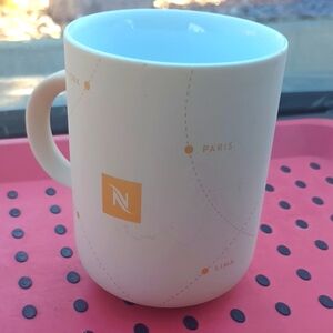 Nespresso Cream Mug with City Design